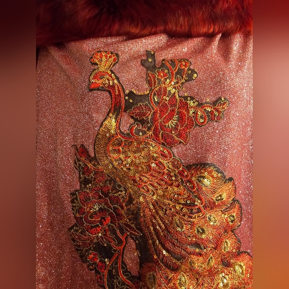 FLAPPER INSPIRED ROBE DRESS COAT - Picture 7 of 13